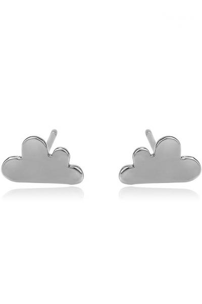 Bo'Bell Tiny Cute Cloudy Sterling Silver Tops