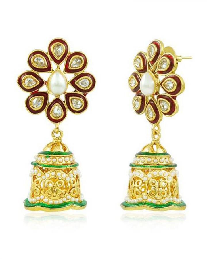 Bo'Bell Graceful Pompon Designer Earring/MULTI