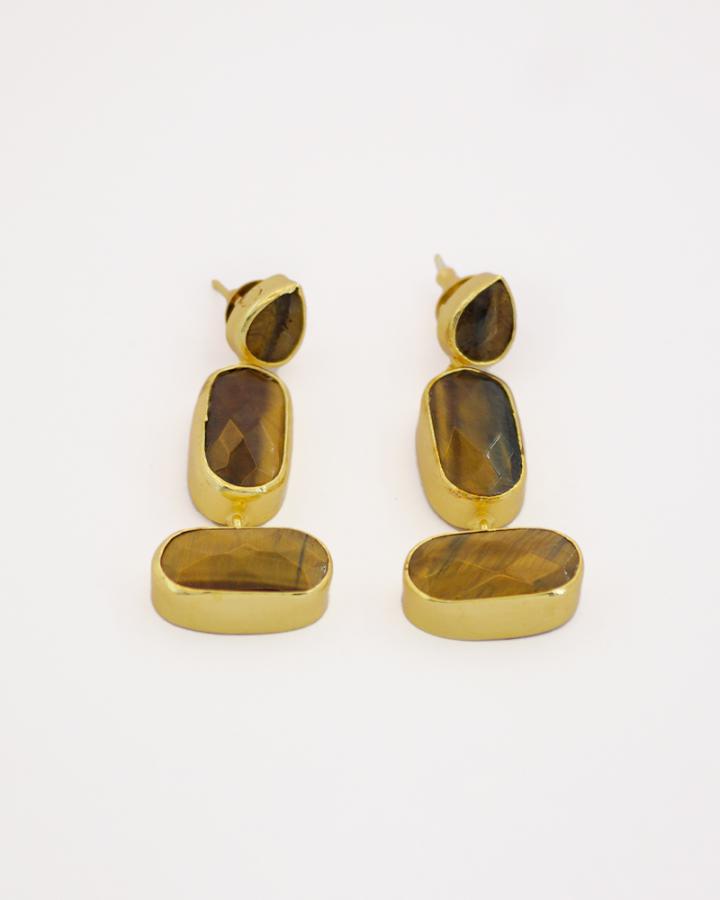 Melody Tiger Earrings