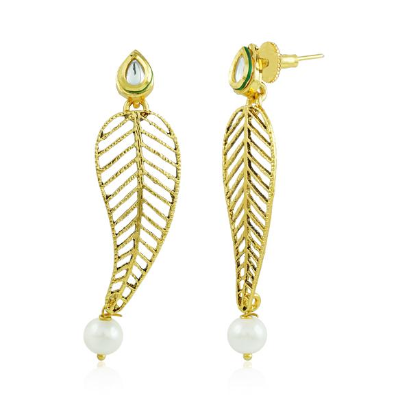 Bo'Bell Classy Indi-Fusion Mor Earring/GOLDEN