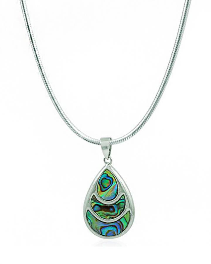 Abalone Triple Teardrops