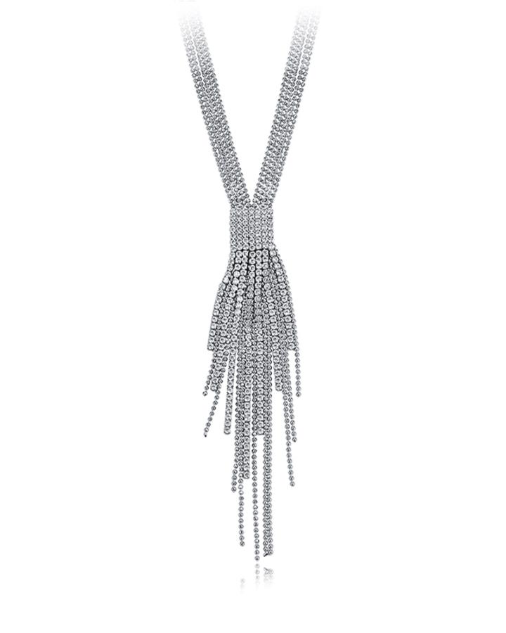 Gitzy Scarf Long Necklace