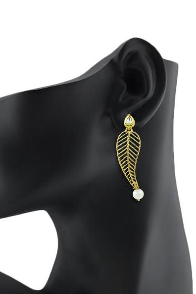 Bo'Bell Classy Indi-Fusion Mor Earring/GOLDEN