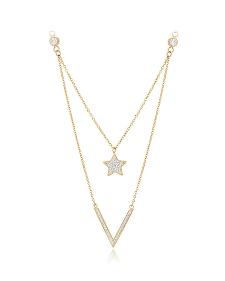 Nola Vega Dual Strand Necklace