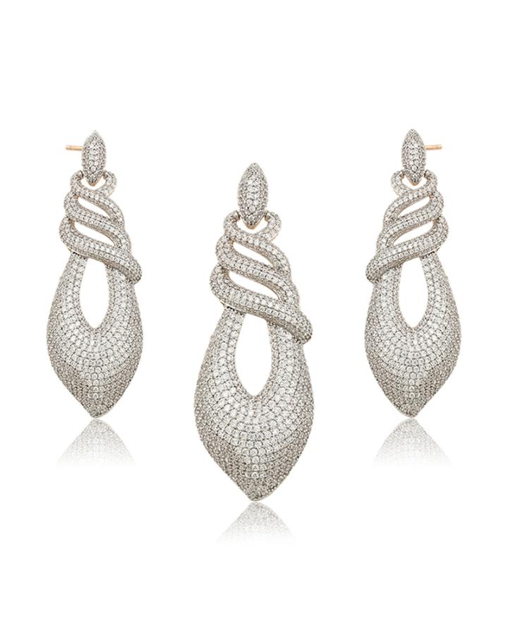 Cherish Crown Necklace Set