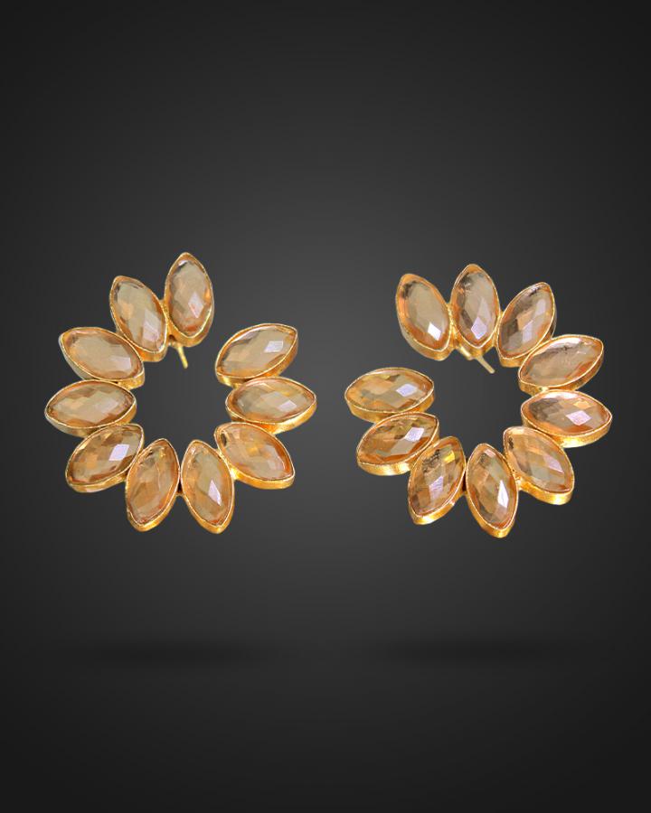 Celeste Leaf Earrings