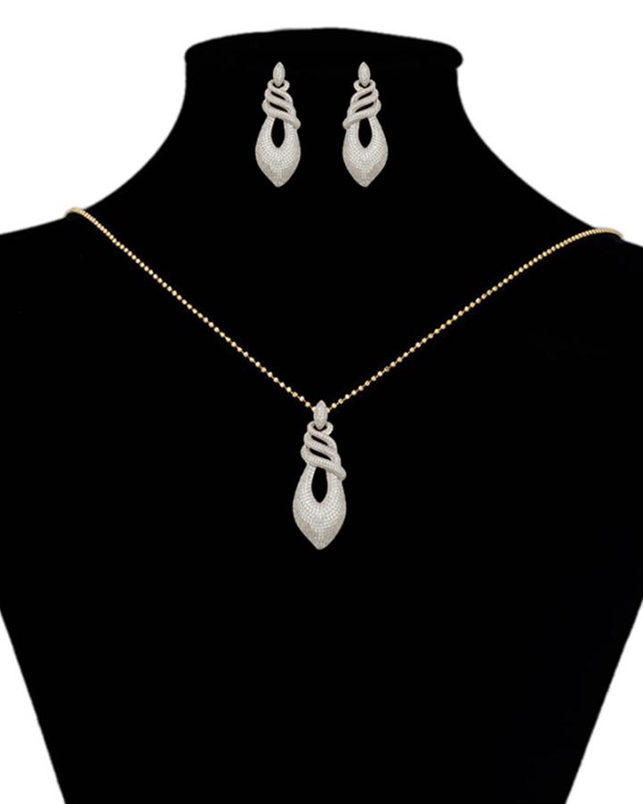 Cherish Crown Necklace Set