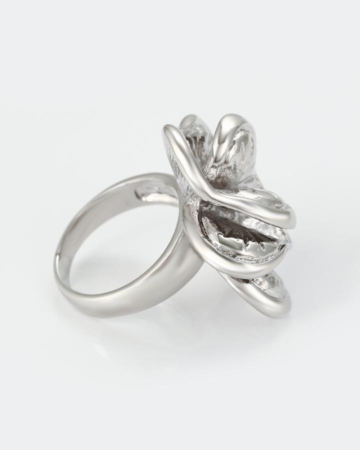 Rosette Silver Ring