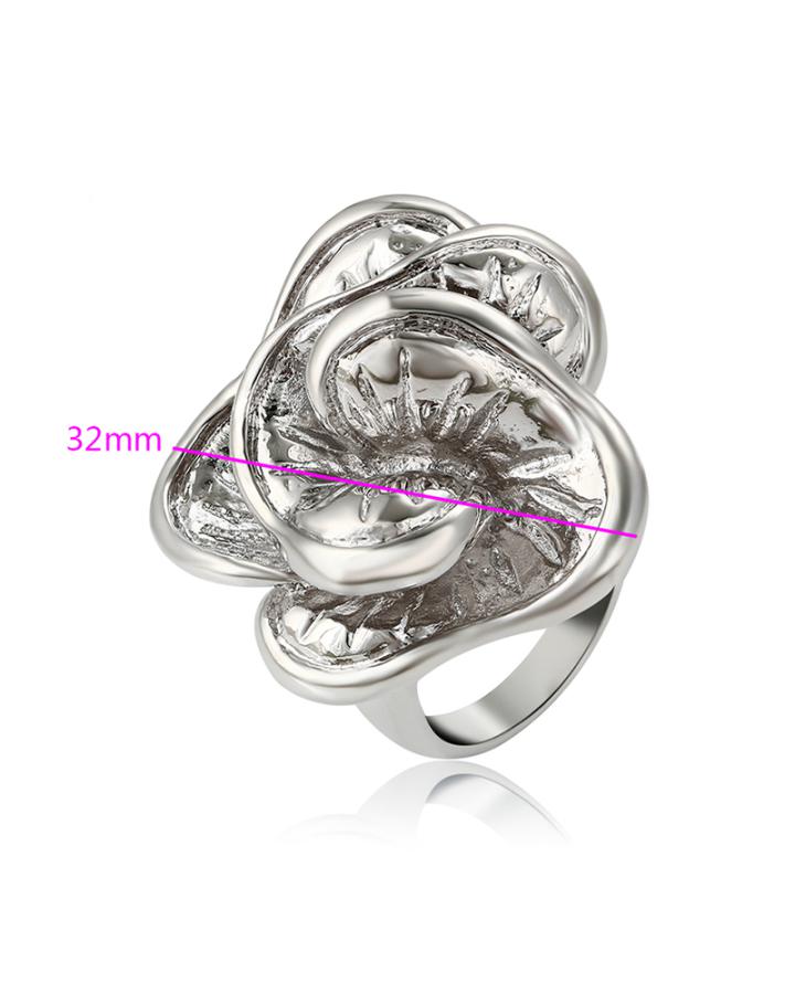 Rosette Silver Ring