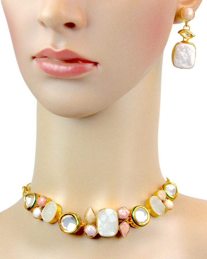 Gabriel Rosella Necklace Set