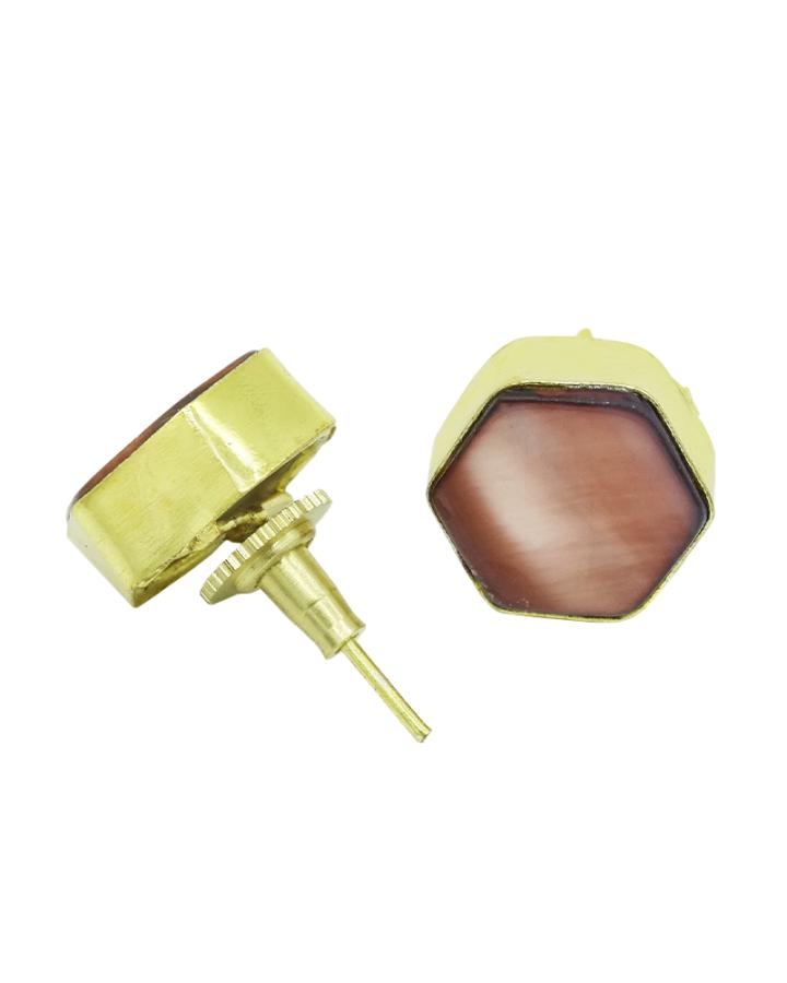 Handcrafted Gemstone Studs