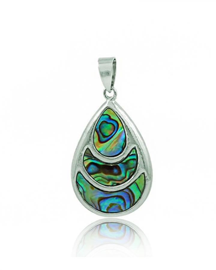 Abalone Triple Teardrops