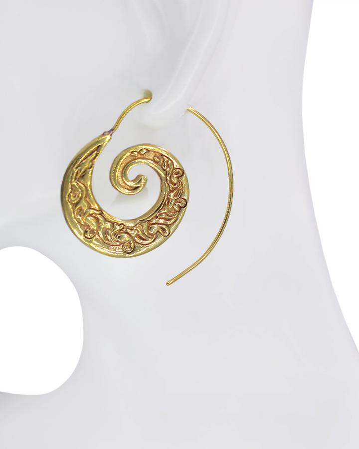Lyric Curl Hoops