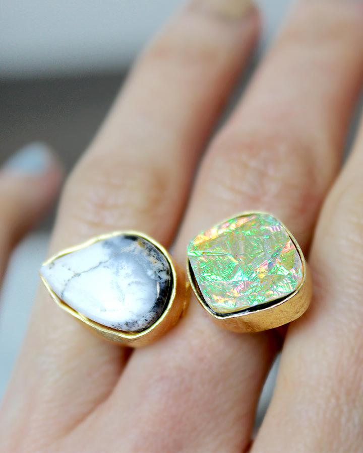 Gemini Glare Ring