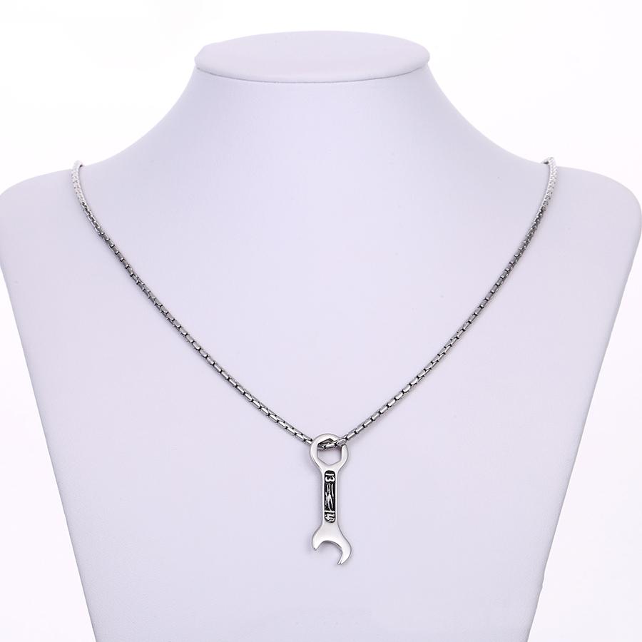 Bo'Bell Funky Pop Nut Bolt Tool Sterling Silver Men's Jewelry Pendant/SILVER
