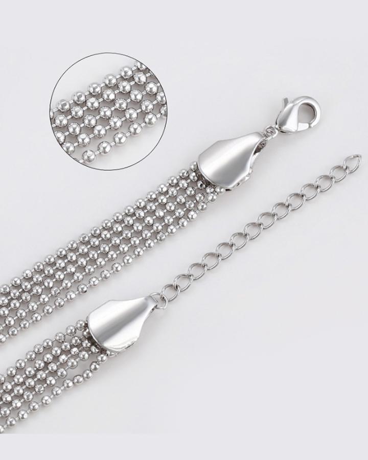 Gitzy Scarf Long Necklace