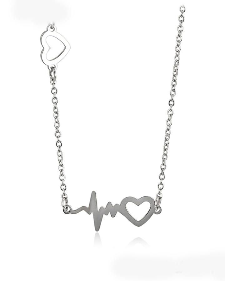 Love Beat stainless Steel Necklace