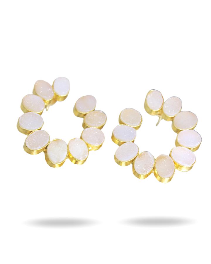 Crecsent moon Earring