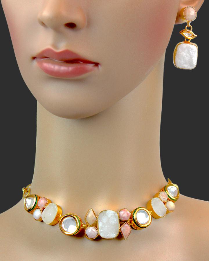 Gabriel Rosella Necklace Set