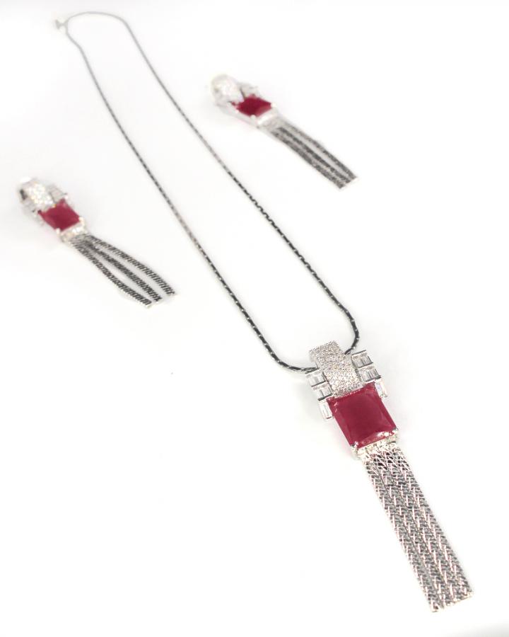 Sterling Silvia Necklace Set