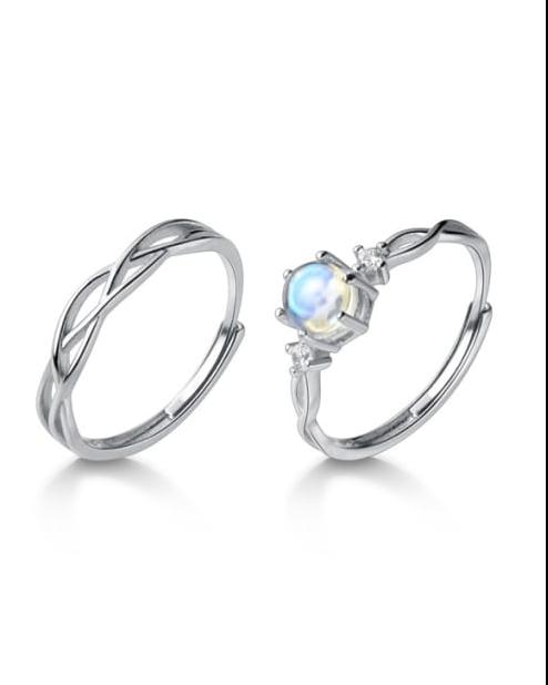 Everly Moon Sterling Silver Adjustable Ring
