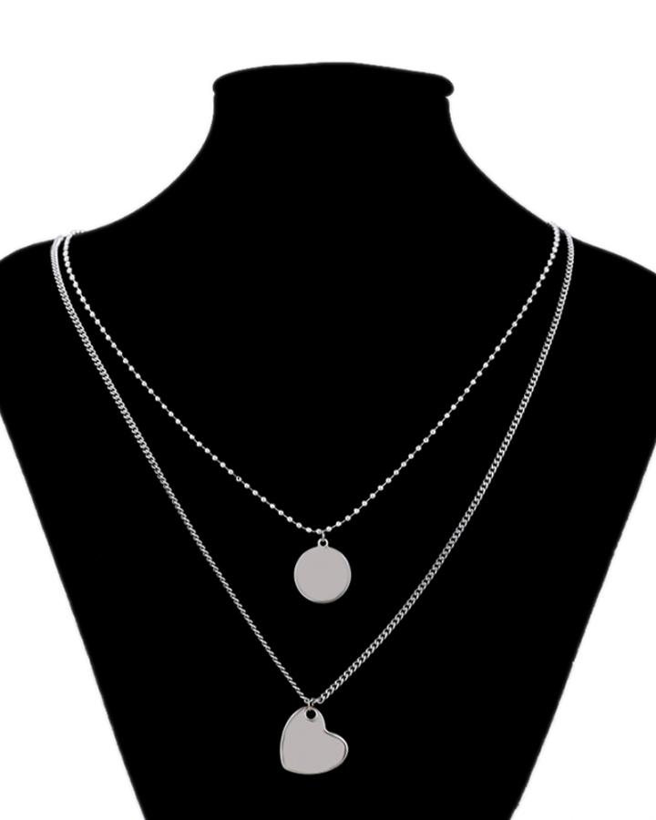 Heart Locket Stainless Steel Necklace