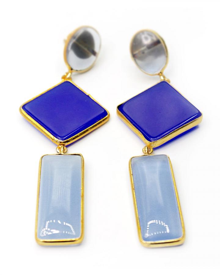 Andriana Blues Danglers