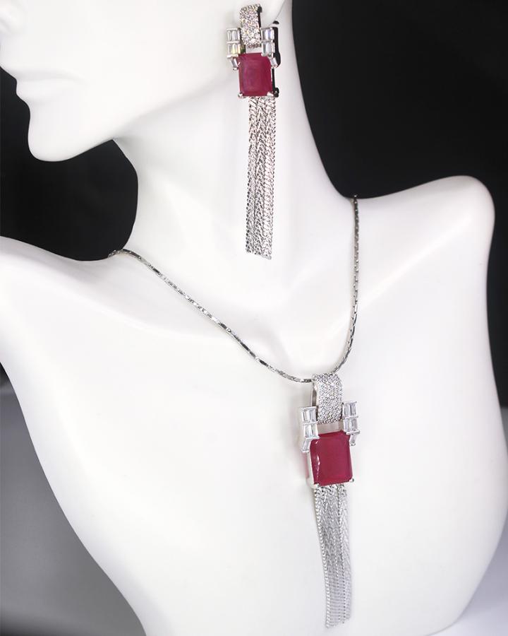 Sterling Silvia Necklace Set