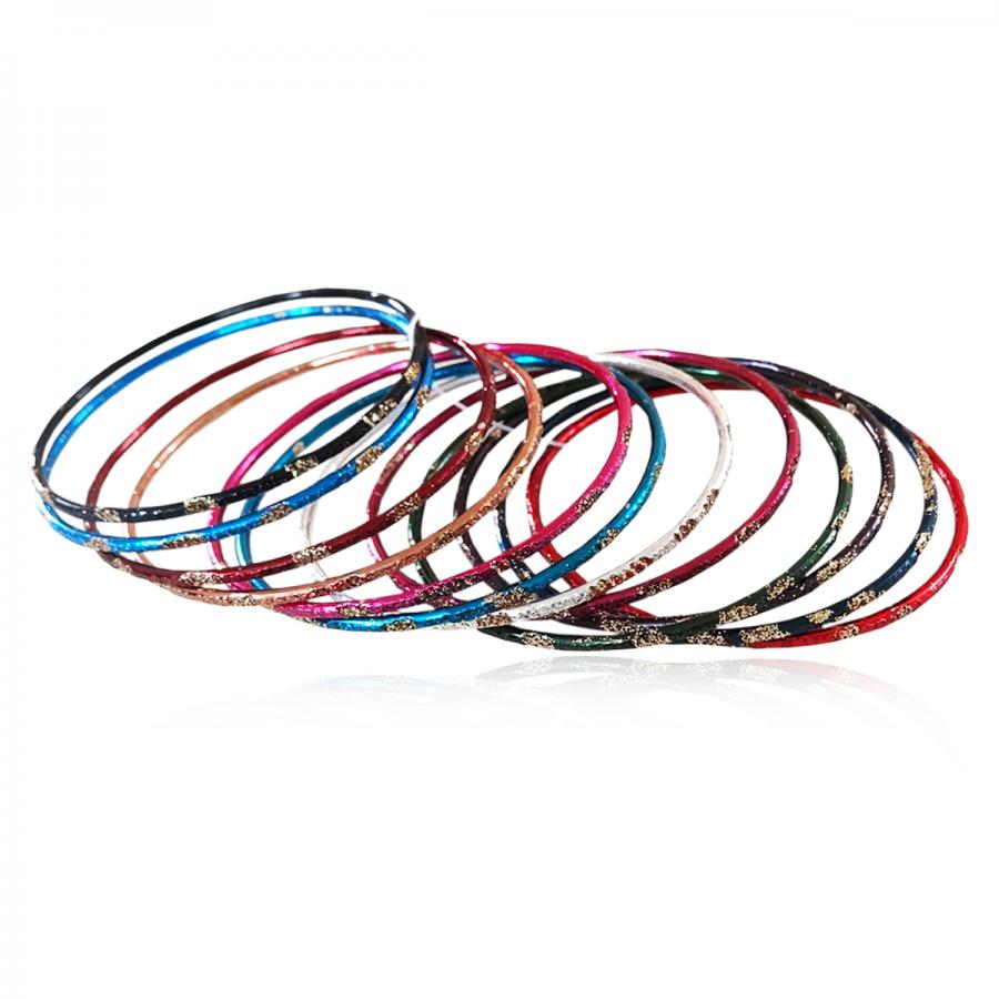 BO'BELL Beautiful Multicolour Bangles (MultiColor)