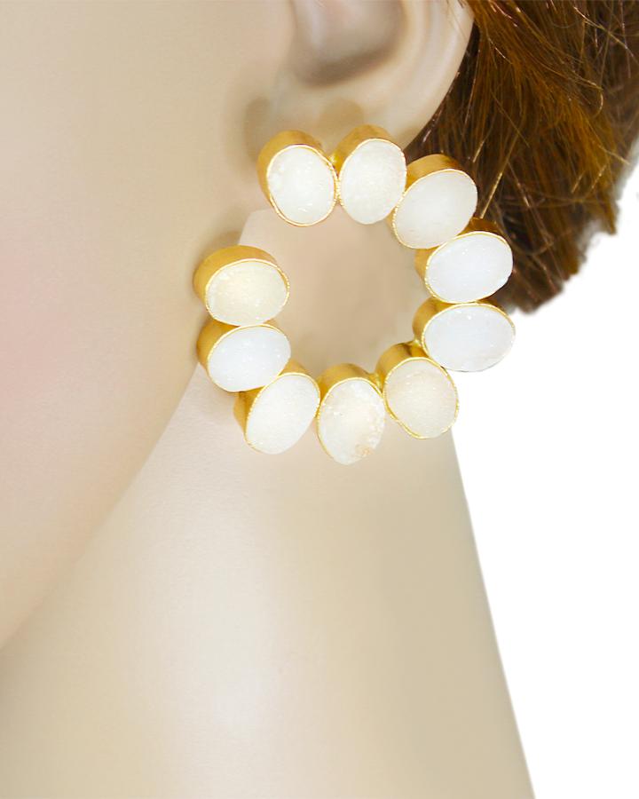 Crecsent moon Earring