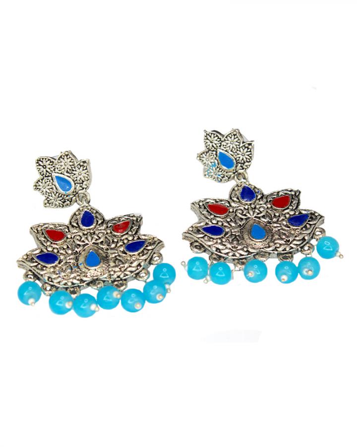 Sky Lotus Earring