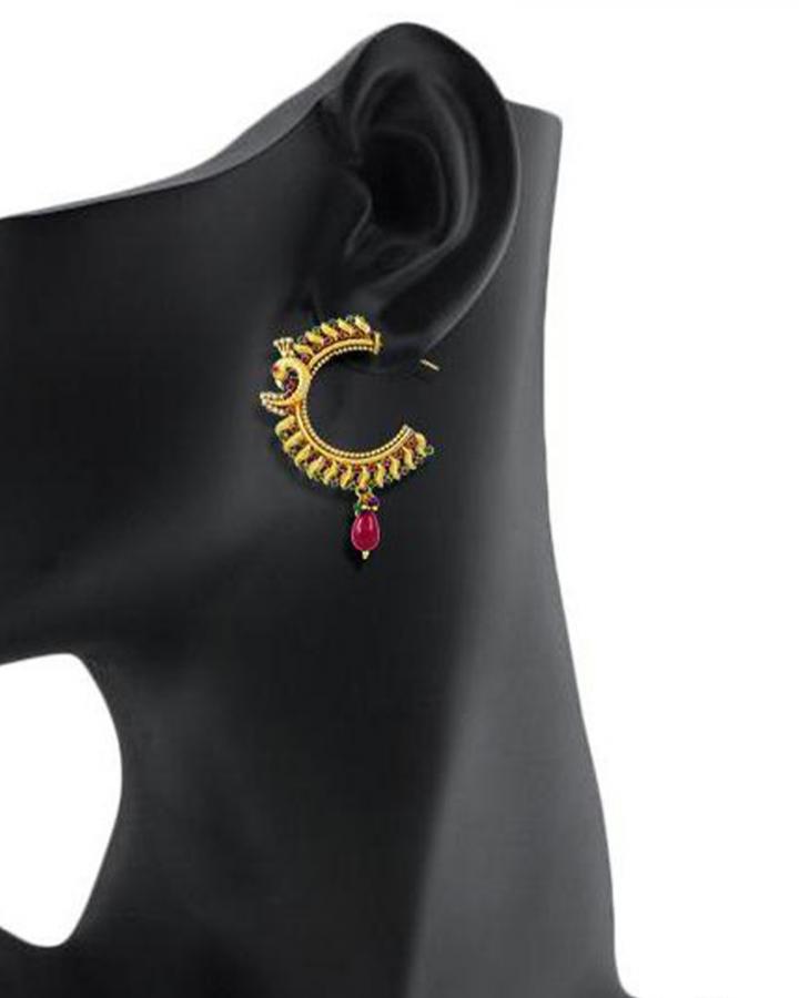 Bo'Bell Exotic Stylish Designer Earring/MULTI