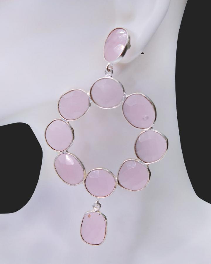 Rose Quartz Loops