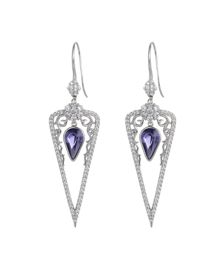Poppy Jazy Swarovski Earrings