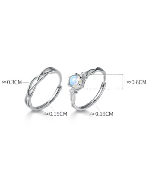 Everly Moon Sterling Silver Adjustable Ring