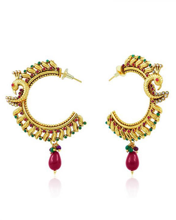 Bo'Bell Exotic Stylish Designer Earring/MULTI