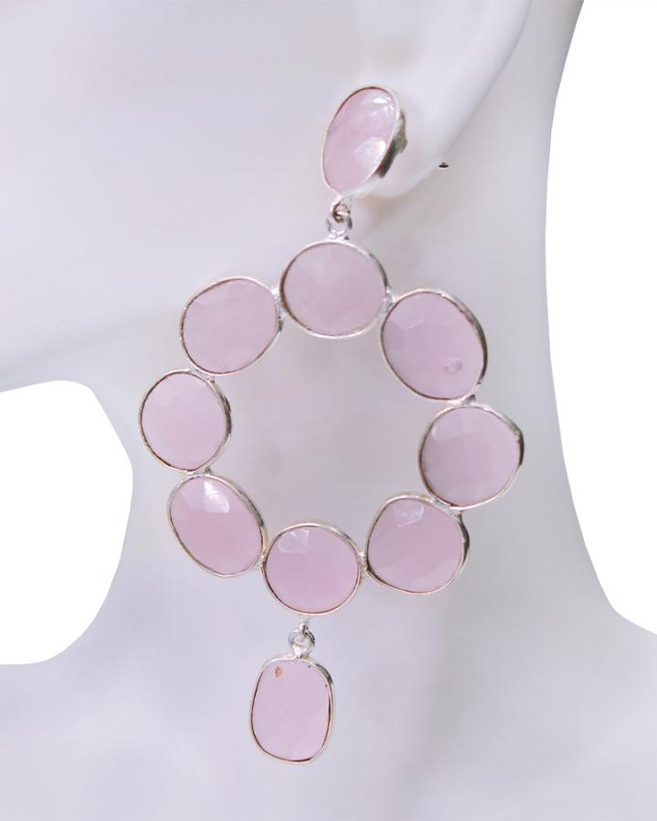 Rose Quartz Loops