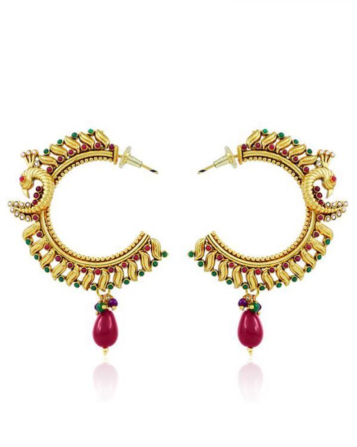 Bo'Bell Exotic Stylish Designer Earring/MULTI
