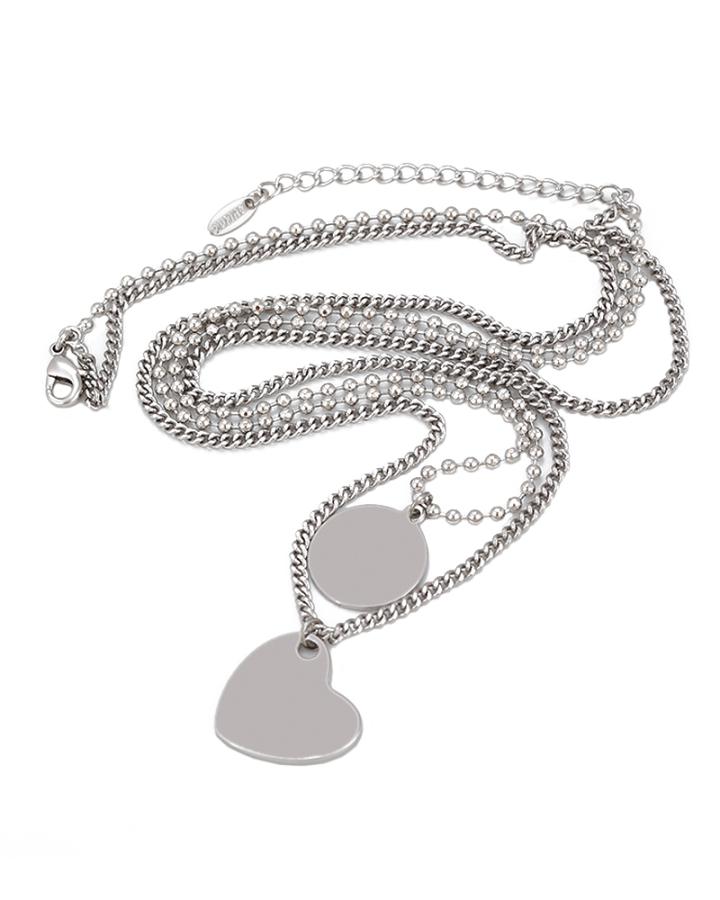 Heart Locket Stainless Steel Necklace